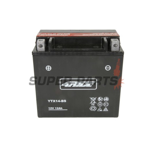 Акумулатор -4 RIDE- YTX14-BS 4RIDE, 12.6Ah 12V