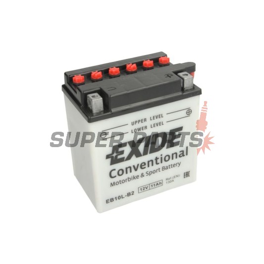 Акумулатор -EXIDE- YB10L-B2, 11Ah 12V