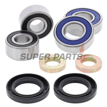 Колесен лагер комплект -4 RIDE- преден, Suzuki LT/LT-R/LT-Z 230/250/400/450/500 1985-2014, Yamaha YFB/YFM/YFS (Blaster)/YFZ 200/250/350/450/660/700 1987-2017