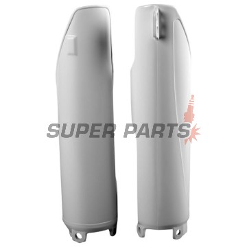 Протектори за предница (колове) -POLISPORT- бели, HONDA CR, CRF 125-500 1995-2003