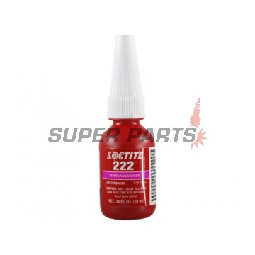 Осигурител за резби -LOCTITE- 222, за малки болтове, 10ml
