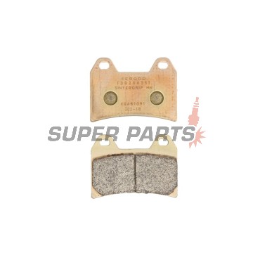 Накладки -FERODO- FDB2042ST, Aprilia Pegaso / RSV / Falco / Dorsoduro / Tuono, Benelli Tornado / TnT / TreK, BMW F / G / R nineT, Ducati Monster / Multistrada / SS / ST / Streetfighter, Husqvarna SM / Nuda / Svartpilen, KTM Adventure / Duke / LC4 / Super