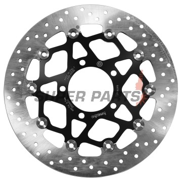 Спирачен диск -BREMBO- 78B40861, Kawasaki GPZ 305, GTR 1400, Z1000R, ZX-10R, ZZR 1400 (1990-2019)