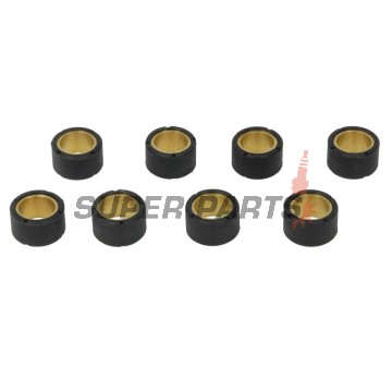 Ролки за вариатор -RMS- 25x15mm, 15g, 8бр, Yamaha YP 400 2004-2008