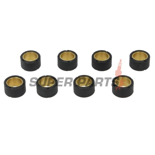 Ролки за вариатор -RMS- 25x15mm, 15g, 8бр, Yamaha YP 400 2004-2008