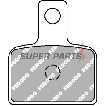 Накладки -FERODO- FDB2267SG, Beta Evo 125 / 200 / 250 / 290 2T, 300 2T / 4T 2009-2016