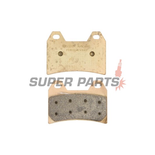 Накладки -FERODO- FDB2042XRAC, Aprilia Pegaso / RSV / Falco / Dorsoduro / Tuono, Benelli Tornado / TnT / TreK, BMW F / G / R nineT, Ducati Monster / Multistrada / SS / ST / Streetfighter, Husqvarna SM / Nuda / Svartpilen, KTM Adventure / Duke / LC4 / Supe