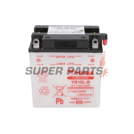 Акумулатор -YUASA- YB10L-B-CP, 11.6Ah 12V