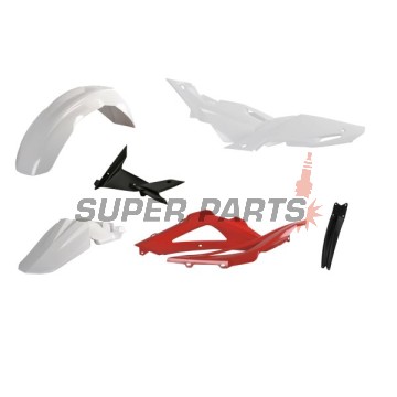 Пластмаси комплект -POLISPORT- HUSQVARNA CR, SM, SMR, SMS, TC, TE, TXC, WR, WR/E, WRE 125-630 2009-2009