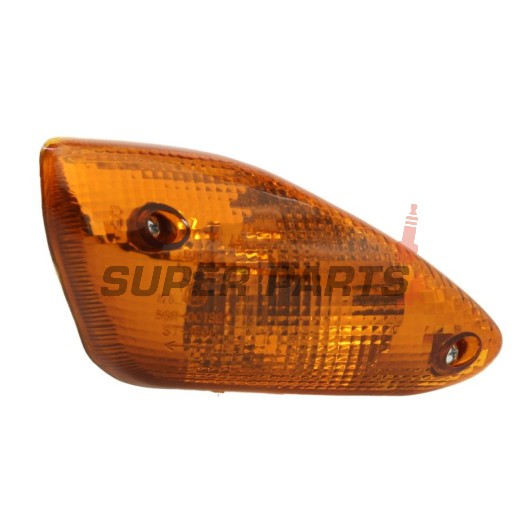 Мигач -VICMA- преден десен, черен (опушен), MBK Nitro/YQ 50 F1/Naked/Assistance, Yamaha Aerox/YQ 50/100 L/R/Race/Rossi Replica 1999-2017