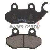 Накладки -FERODO- FDB2190EF, Cagiva Passing/Stella 50-125 1993-1997; Garelli Freeland/Joker/KRS 50-150 2002; Honda Dylan 125 2003-2005; Peugeot Tweet 50-150 2010; PGO T.Rex/PM-X/Charge 50-150 1999-2004; SYM Shark/Red Devil/Jungle 50-125 1997-2005