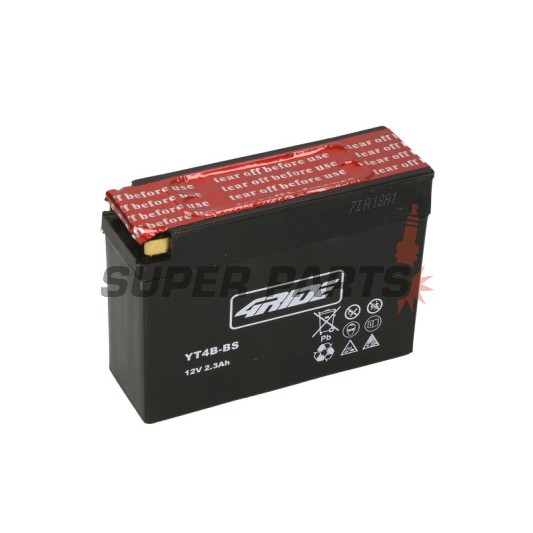 Акумулатор -4 RIDE- YT4B-BS 4RIDE, 2.3Ah 12V