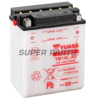 Акумулатор -YUASA- YB14L-A2, 15Ah 12V