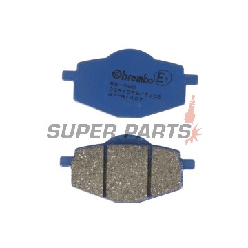 Накладки -BREMBO- 07YA1407, Adly Fox, Beta Euro/Jonathan, Gilera RC, MBK Flame/Thunder/Skyliner, Sachs Roadster, Yamaha DT/RD/TT/XT/XTZ/YZ 1983-2007