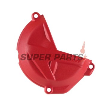 Предпазител за капак на съединителя -POLISPORT- червен, GAS GAS EC, EX, MC 250/300 2021-2023