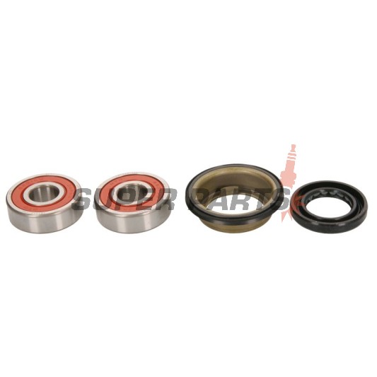 Колесен лагер комплект -TOURMAX- Honda CB 450 1982-1986, Honda CB 500 1994-1996, Honda CN 250 1991-1999, Honda FES 125/150 1998-2002, Honda NES 125 2000-2007, Honda NES 150 2000-2006, Honda NSS 250 2001-2004, Honda SH 100 1996-2001