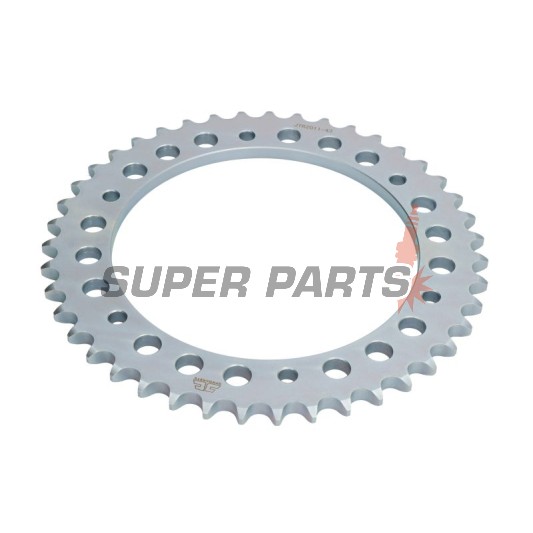 Заден пиньон -JT- JTR2011,43, 43 зъба, стоманен, Triumph Daytona 955 1997, 1999-2001, 2003-2006, Speed Triple 1050 2005-2017, 2019, Speed Triple 900 1997-1998, Speed Triple 955 1999-2004, Sprint 1050 2005-2015, Sprint 955 1999-2004