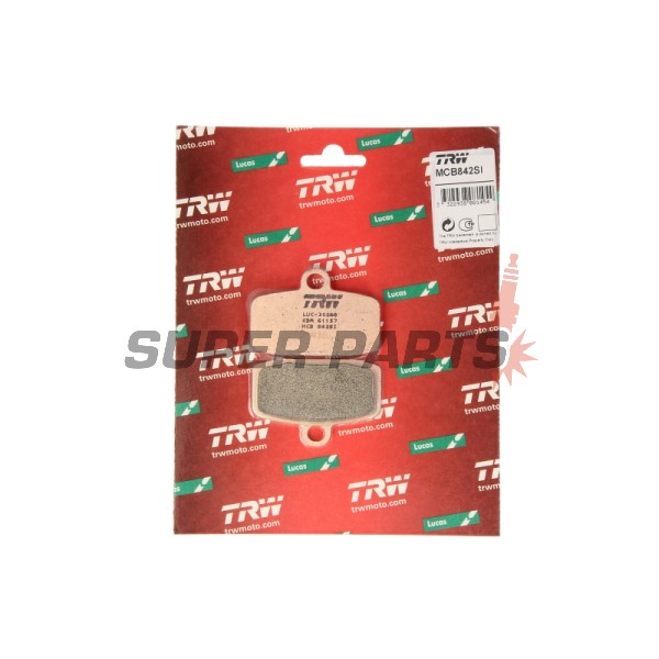 Накладки -TRW- MCB842SI, Husqvarna TC85 (2014-2020), KTM Freeride 250R/350/350E (2012-2017), KTM SX85 / 85BW (2012-2020), KTM SXS85 (2013-2014)