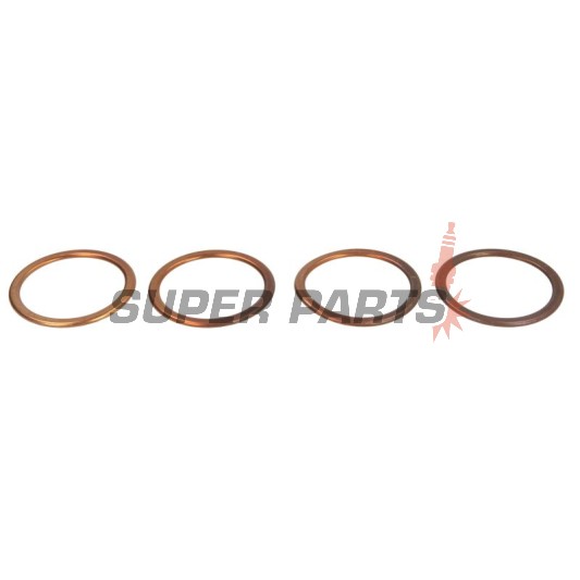 Гарнитура за ауспух -WINDEROSA- Kawasaki Z 1000 2003-2009, Kawasaki Z/ZG 1000 1986-2006, Kawasaki ZG 1000 1986-2006, Kawasaki ZR 1200 2001-2005, Kawasaki ZRX 1100 2000, Kawasaki ZRX 1200 2001-2004, Kawasaki ZX 1000 1988-1990