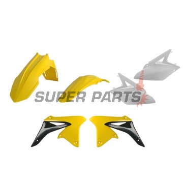 Пластмаси комплект -POLISPORT- SUZUKI RM-Z 250 2010-2018