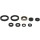 Комплект семеринги за двигател -WINDEROSA- Kawasaki KX 250 2006-2008, 2010-2016, Kawasaki KXF 250 2006-2010