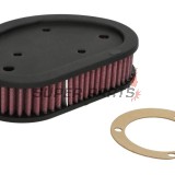 Въздушен филтър -K&N- HD-9608, Harley-Davidson FLD Dyna Switchback, FXD/FXDB/FXDC/FXDF/FXDL/FXDWG Dyna Super Glide/Street Bob/Super Glide Custom/Fat Bob/Low Rider/Wide Glide 1584/1690, 2008-2015
