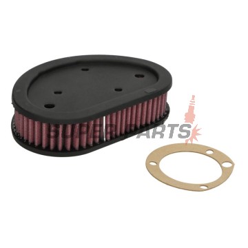 Въздушен филтър -K&N- HD-9608, Harley-Davidson FLD Dyna Switchback, FXD/FXDB/FXDC/FXDF/FXDL/FXDWG Dyna Super Glide/Street Bob/Super Glide Custom/Fat Bob/Low Rider/Wide Glide 1584/1690, 2008-2015