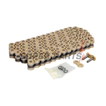 Верига -JT- JTC520Z3GS112RL, размер 520, 112 звена, двойно усилена, златна