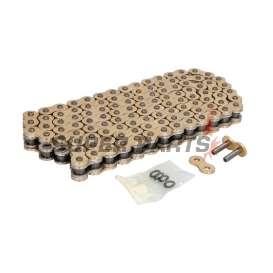 Верига -JT- JTC520Z3GS112RL, размер 520, 112 звена, двойно усилена, златна