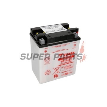 Акумулатор -YUASA- YB14-B2, 15Ah 12V