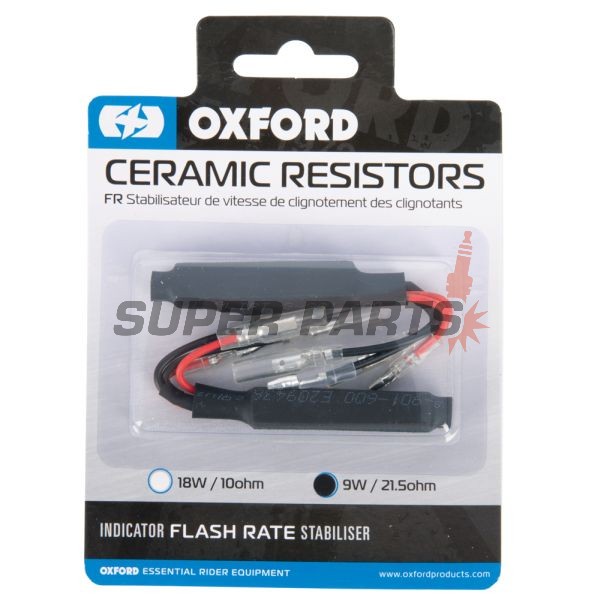 Товарни резистори за LED мигачи -OXFORD- 9W / 21.5Ω, комплект