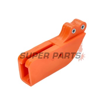 Водач за верига -POLISPORT- оранжев, полиуретан, KTM SX 85 2007-2014