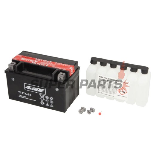 Акумулатор -4 RIDE- YTX7A-BS 4RIDE, 6.3Ah 12V