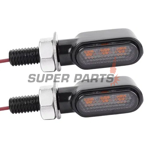 Мигачи комплект -MOTORIX- метални, LED - универсални