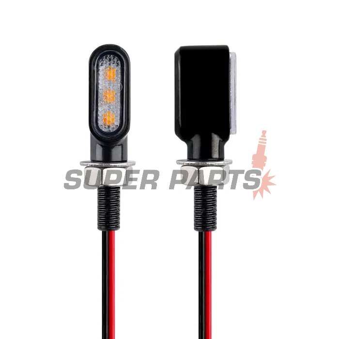 Мигачи комплект -MOTORIX- метални, LED - универсални