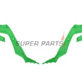 Предни странични пластмаси -POLISPORT- зелени, KAWASAKI KX 250/450 2019-2023