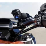 USB адаптер -4 RIDE- USB Type C, с държач за кормило 22mm - универсална
