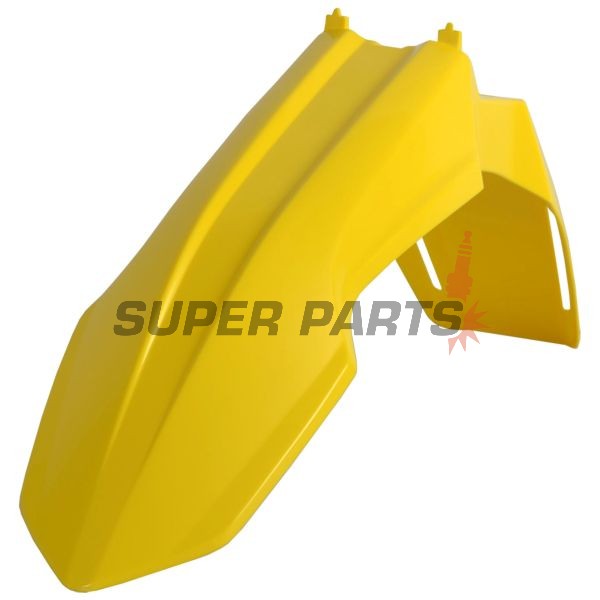 Преден Supermoto калник -POLISPORT- жълт, SUZUKI RM-Z 250/450 2008-2018