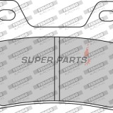 Накладки -FERODO- FDB2042EF, Aprilia Pegaso / RSV / Falco / Dorsoduro / Tuono, Benelli Tornado / TnT / TreK, BMW F / G / R nineT, Ducati Monster / Multistrada / SS / ST / Streetfighter, Husqvarna SM / Nuda / Svartpilen, KTM Adventure / Duke / LC4 / Super
