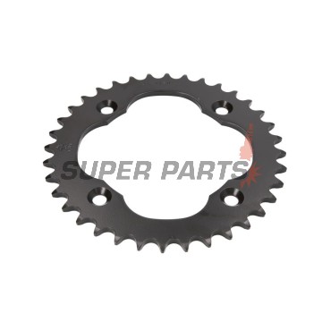 Заден пиньон -JT- JTR1760,36, 36 зъба, стоманен, Suzuki LT-R 450 2006-2010, LT-Z 400 2009-2012