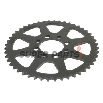 Заден пиньон -JT- JTR801,48, 48 зъба, стоманен, Kawasaki AE 50 1982-1983, AE 80 1981-1983, AR 50 1981-1983, AR 80 1982-1983, KLX 110 2002-2020, Z 125 2019-2020, Suzuki DR-Z 110 2003-2005, FM 50 1980-1998, FR 70 1975-1987, GT 50 1977-1980