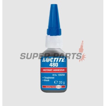 Лепило -LOCTITE- 480, секундно, черно, удароустойчиво, 20g