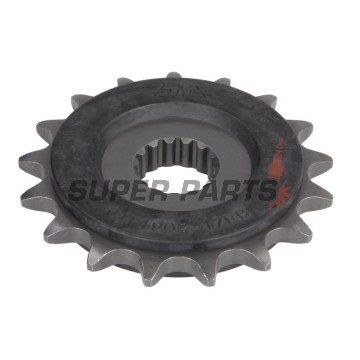 Преден пиньон -JT- JTF1902,17RB, 17 зъба, с гумен демпфер, Husqvarna Svartpilen 701 2019, KTM Adventure 640 1999-2007, Adventure 790 2019, Duke 640 2000-2006, Duke 690 2008-2019, Enduro 690 2008-2018, LC4 400 1997-2001, LC4 640 1999-2007