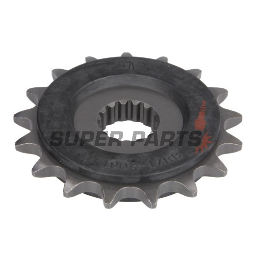 Преден пиньон -JT- JTF1902,17RB, 17 зъба, с гумен демпфер, Husqvarna Svartpilen 701 2019, KTM Adventure 640 1999-2007, Adventure 790 2019, Duke 640 2000-2006, Duke 690 2008-2019, Enduro 690 2008-2018, LC4 400 1997-2001, LC4 640 1999-2007