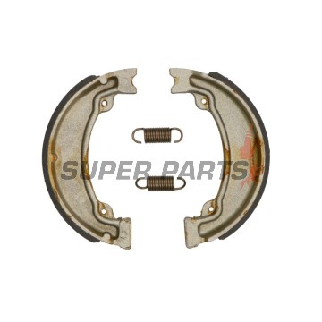 Накладки (челюст) -TRW- MCS805, 130x30mm, Honda CA 125 Rebel (1995-2000), CMX 250C Rebel (1997-2000), VT 125 Shadow (1999-2005), XL 500/600R, Transalp, Paris Dakar (1979-1990), XR 500/600R (1981-1987)