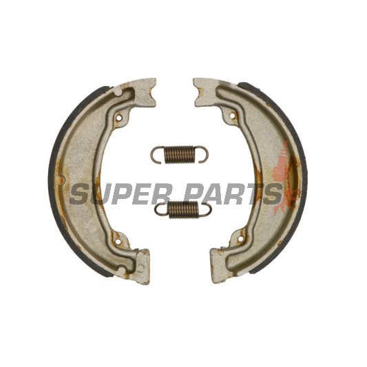 Накладки (челюст) -TRW- MCS805, 130x30mm, Honda CA 125 Rebel (1995-2000), CMX 250C Rebel (1997-2000), VT 125 Shadow (1999-2005), XL 500/600R, Transalp, Paris Dakar (1979-1990), XR 500/600R (1981-1987)