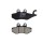 Накладки -TRW- MCB744, Aprilia SR, Sportcity; Derbi Boulevard; Vespa/Piaggio 946, Beverly, Carnaby, Fly, GT, GTS, GTV, Granturismo, Hexagon, Liberty, MP3, Primavera, Skipper, Sprint, Typhoon, X7, X8, X9, X10 (2000-2017)