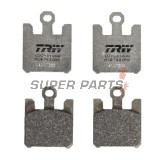 Накладки -TRW- MCB742CRQ, Kawasaki VN1600 Mean Streak / ZX-6R 636 / ZX-6RR / ZX-10R / ZX-12R Ninja + Suzuki GSX-R1000 (2003-2007)