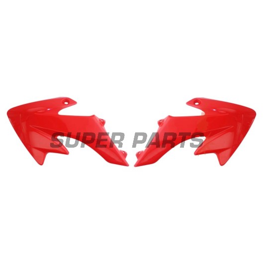 Предни странични пластмаси -POLISPORT- червени, HONDA CRF 50 2004-2023