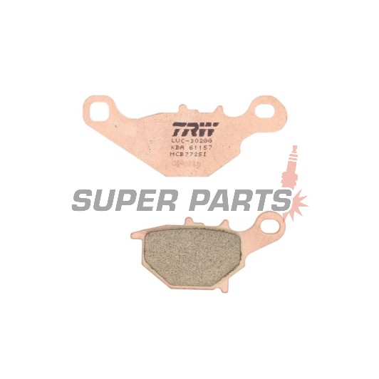Накладки -TRW- MCB772SI, Suzuki RM85 / RM85L (2005-2018)